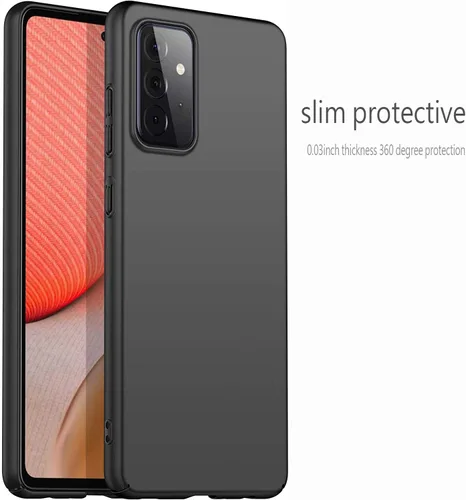 Miniatura 4 de Funda protectora delgada para Samsung Galaxy A52 5G con acabado mate, protege de arañazos, deslizamientos, golpes y huellas dactilares