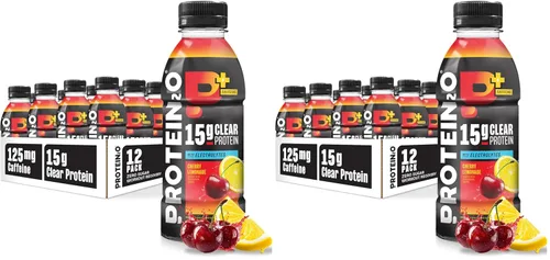 Miniatura 8 de Protein2o - Bebida de agua con 0.53 onzas de proteína de suero de leche; energizante, sabor a arándano y frambuesa, 17 onzas fluidas por botella