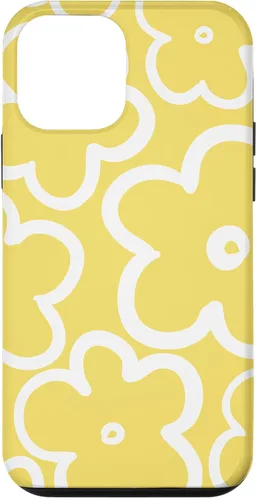 Miniatura 15 de iPhone 16 Cute Flower Pattern Wildflower Lemon Yellow and White Floral Case
