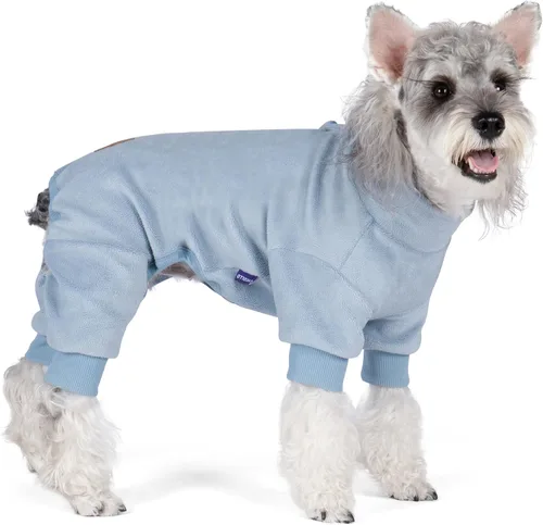 Miniatura 24 de cyeollo Pijamas para Perros de Forro Polar, Abrigo Térmico para Perros, Pijamas para Perros, Enterizo Elástico para Perros, Abrigo para Perrita, 3#