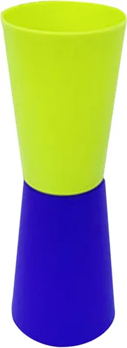 Miniatura 4 de 10 tazas abatibles invertidas para entrenamiento de agilidad de velocidad y coordinación corporal Verde azul oscuro