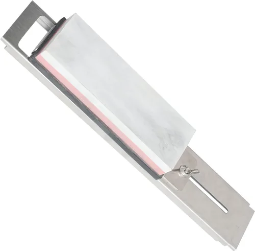 Miniatura 2 de Soporte para piedra de afilar, puente de fregadero de acero inoxidable, soporte antideslizante ajustable para piedra de afilar con tuercas de ala