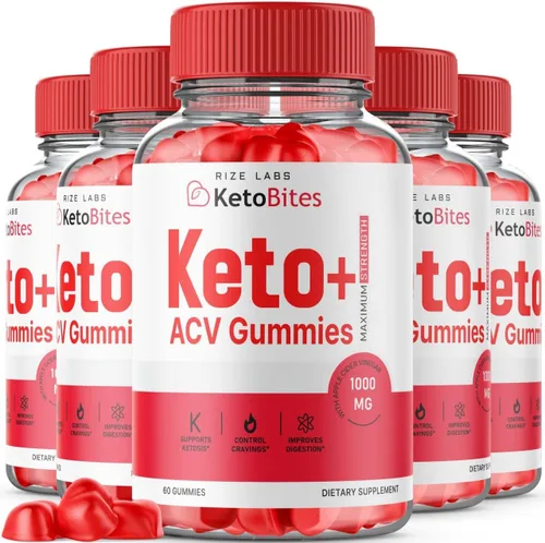 (5 unidades) Keto Bites - Gomitas Keto Bites Advanced Weight Loss - Keto Bites ACV Gummies Keto + Suplemento ACV Grasa del vientre Keto Gomitas de