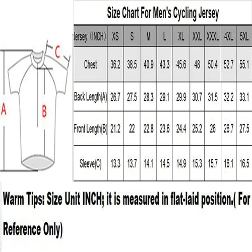 Miniatura 3 de XUNQI Jersey de ciclismo de manga corta reflectante con bolsa trasera con cremallera