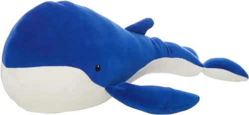 Manhattan Toy Velveteen Wistful Whale Sea Life Juguete de peluche, 16 pulgadas