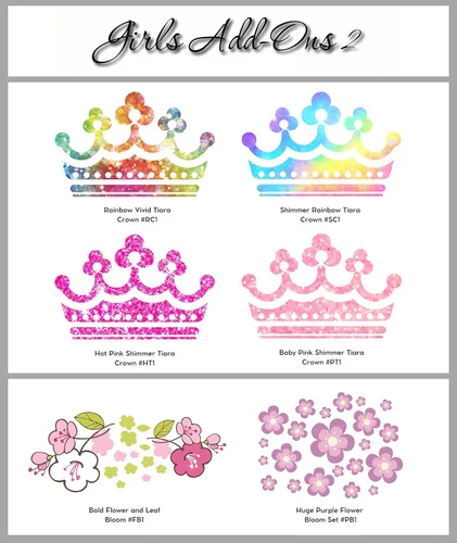Miniatura 5 de Calcomanía de pared con nombre y inicial para niñas, decoración de pared, personalizada, decoración, guardería, dormitorio, además de calcomanía