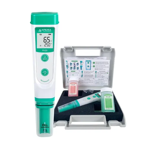 Miniatura 2 de APERA INSTRUMENTS Kit de probador de pH AI209 + solución de almacenamiento 3M KCL para electrodos de pH