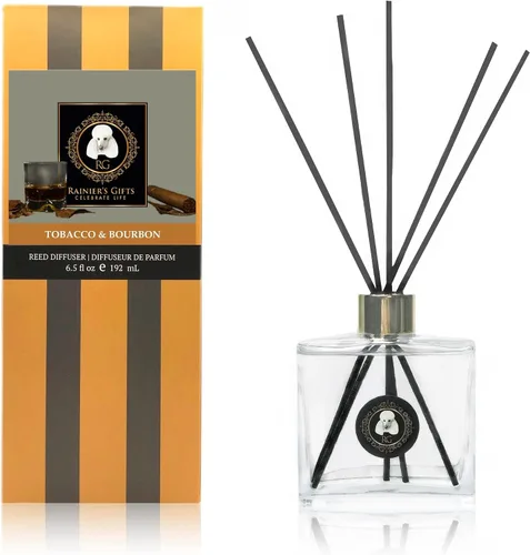 Miniatura 9 de Rainier's Gifts Juego de difusor de varillas (French Country Rose Garden) – Varillas difusoras de aceite perfumado – Ambientador de aromaterapia