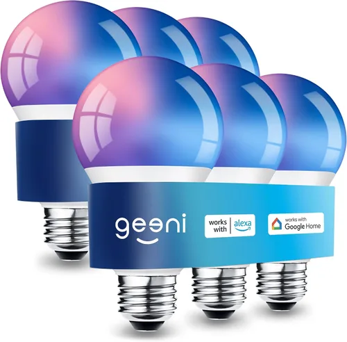 Miniatura 12 de Geeni Prisma Plus - Bombilla inteligente, 800 LED regulables que cambian de color, blanco sintonizable, funciona con Alexa y Google Home, control