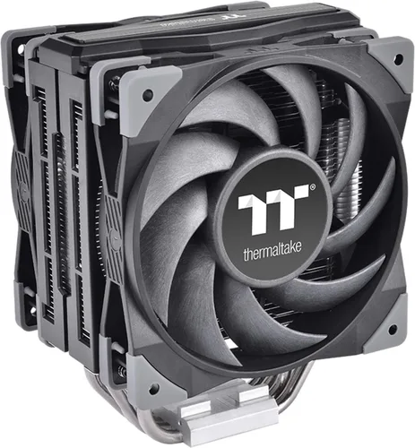 Thermaltake TOUGHAIR 510 - Enfriador de CPU TDP de 180 W, enchufe universal Intel/AMD (LGA 1851/1700/1200), ventilador PWM de alta presión estática