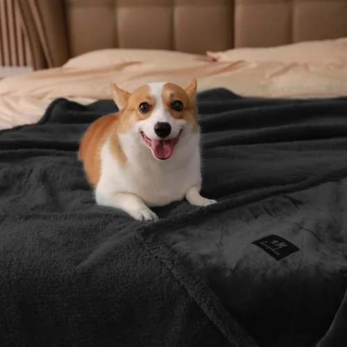 Miniatura 2 de Luciphia - Manta impermeable para mascotas, manta líquida a prueba de orina para perros para sofá, cama, funda protectora reversible de forro polar