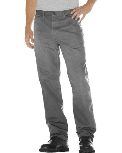 Miniatura 14 de Dickies Jeans de carpintero para hombre, ajuste relajado, pierna recta, Negro, 30 x 30