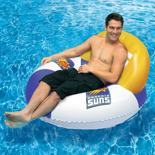 Miniatura 4 de Poolmaster Flotador inflable de lujo grande de la NBA para adultos Soles de Fénix