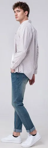 Miniatura 5 de Plaid&Plain Jeans ajustados para hombre