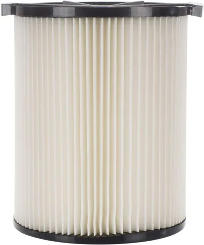 Repuesto de filtro de cartucho de 1 capa # 72947 compatible con aspiradoras RIDGID VF4000, 5-20 galones y 6-9 galones Husky en seco, lavable y