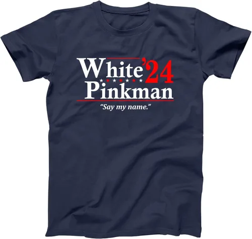 Donkey Tees Walter White & Jesse Pinkman 2024 Funny T-Shirt - 100% Cotton Graphic Tees for Men and Women - Made in The USA