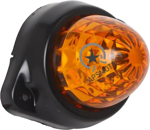 Miniatura 2 de Paquete de 10 luces LED para semirremolques para semirremolques, 12 V, impermeable, luces de pollo ámbar para semircamiones, carga carga, luces