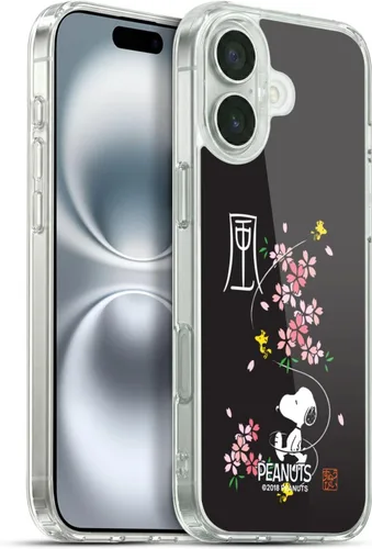 Miniatura 129 de Carcasa de gel para iPhone 7 Plus/iPhone 8 Plus, diseño de Snoopy Oriental de Peanuts, Badges