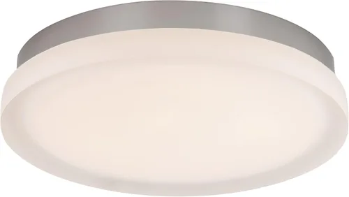 Miniatura 7 de WAC Lighting Slice - Montaje empotrado redondo LED de 15 pulgadas, 2700 K en níquel cepillado