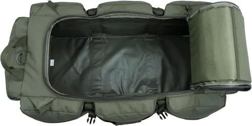Miniatura 34 de Bolsa de lona militar grande de 100 L, bolsa de lona para despliegue, equipo deportivo, bolsa de equipaje de viaje con correas desmontables para AT