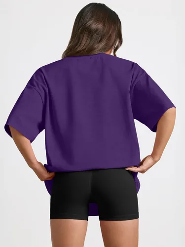 Miniatura 54 de Trendy Queen - Camisetas de entrenamiento de moda para mujer, camisetas atléticas de manga corta para verano y primavera, disponibles en tallas
