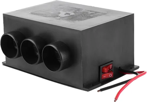 Miniatura 5 de Calentador de coche 12 V 600 W 3 agujeros portátil calentador de invierno calentamiento rápido descongelante calentador de coche desempañador se