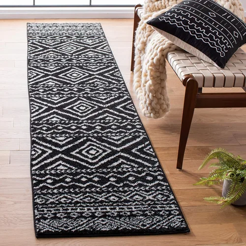 Miniatura 27 de SAFAVIEH Tulum Collection - Alfombra decorativa de 2 x 4 pies, diseño marroquí bohemio envejecido, no desprende pelusa y fácil de limpiar, ideal