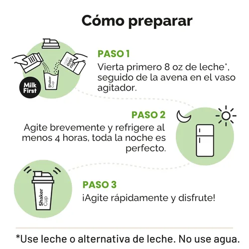 Miniatura 6 de Oats Overnight Paquete variado de postres – Batido de proteína de desayuno alto en proteínas, alto en fibra, sin gluten, avena con proteína sin OMG