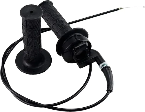 Empuñaduras y cable del acelerador para ATV Quad Pit / Dirt Bike Baja Mini Bike Mb165 Mb200 196cc 200cc Doodlebug Bike Compatible con barra de 22mm