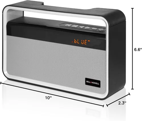 Miniatura 5 de Bell+Howell BH75TWS True Wireless Stereo Link Neo-Retro Altavoz Bluetooth con mango