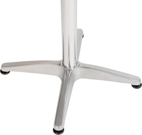 Miniatura 7 de Flash Furniture Mesa de barra de metal - Mesa de patio de aluminio - Mesa de barra redonda Mellie de 23.5 pulgadas de alto - Interior y exterior
