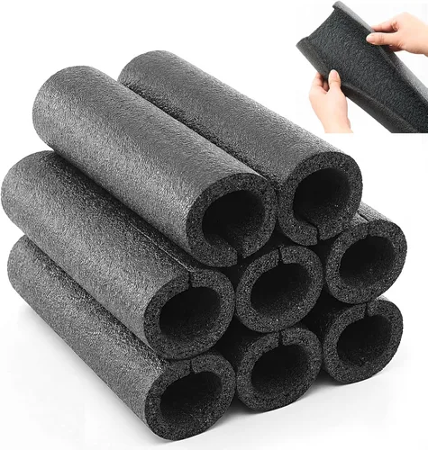 Miniatura 10 de Amylove 6 piezas de tubo de espuma de 1 pie de aislamiento de tubo de espuma aislante para piscina, fideos de natación, tubos de preservación