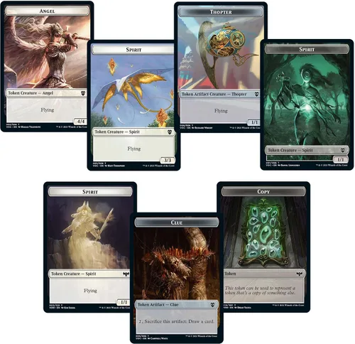 Miniatura 6 de Magic: The Gathering Innistrad: Crimson Vow Commander Deck – Escuadrón de Espíritus (Blanco-Azul)