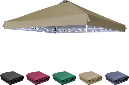 Miniatura 20 de SCOCANOPY Parte superior de repuesto con ventilación de aire para marco de toldo de 10x10, SOLO cubierta de toldo, (Turquesa)