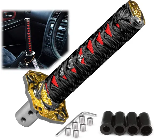 Miniatura 23 de EZAUTOWRAP Espada Samurai 5.9 pulgadas., 10cm, Negro Blanco