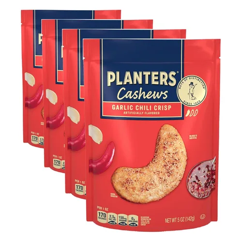 Miniatura 8 de PLANTERS Almendras de Cashew con Romero y Sal Marina - Paquetes de Snack de Mezcla de Frutos Secos - Snack con Romero y Sal Marina, Mezcla de Frutos