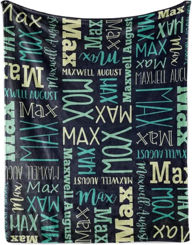 Miniatura 42 de Ship Next Day, mantas de bebé personalizadas para bebés niños y niñas, manta con nombre personalizado para recién nacidos, niños pequeños