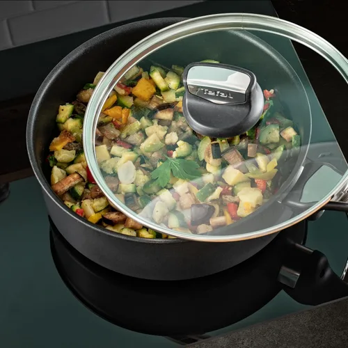 Miniatura 5 de Tefal Unlimited On G25932AZ - Utensilios de cocina prémium de 9.4 in, antiadherente de mayor duración del Reino Unido, indicador de calor