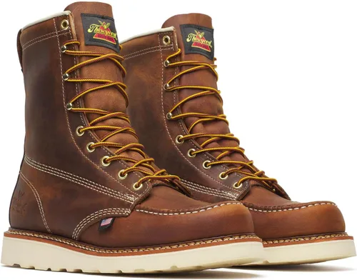 Miniatura 2 de Thorogood - Botas de trabajo con suela MAXwear y protección Moc Toe en la punta Trail Crazy Horse
