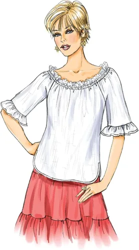 Miniatura 7 de BUTTERICK PATTERNS B4685 - Camiseta para mujer, talla FF (16-18-20-22)