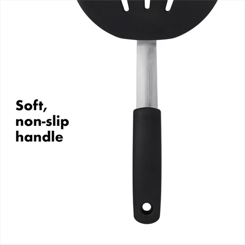 Miniatura 8 de OXO Good Grips espátula/espumadera de panqueque de nailon flexible, ninguno , Negro