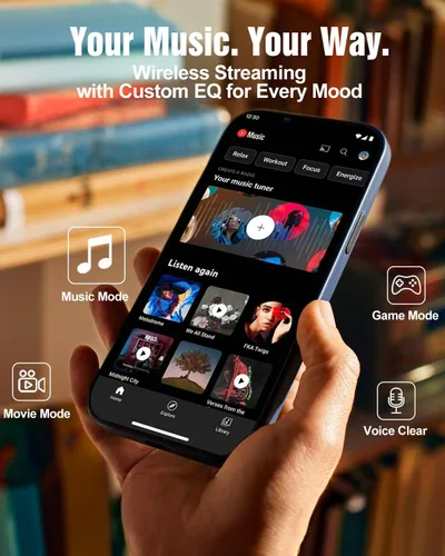Miniatura 8 de Sistema de sonido envolvente virtual 5.1.2 de madera, 4 altavoces envolventes con cable, potencia máxima de 400 W, barras de sonido para Smart TV