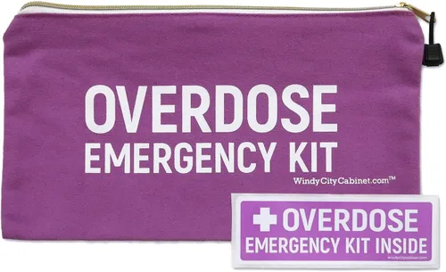Bolsa de lona de emergencia OD | Bolsa de alta visibilidad para suministros de emergencia (kit OD no incluido)