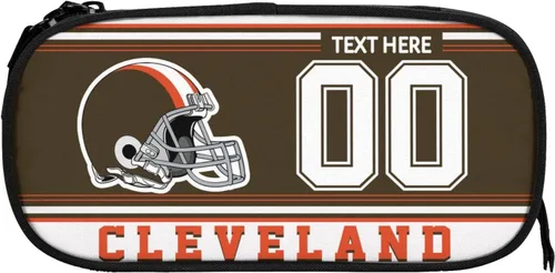 Miniatura 15 de Estuche para lápices Dallas, caja de lápices con nombre y número personalizados, estuche personalizado de estilo de fútbol, estuche de bolígrafo