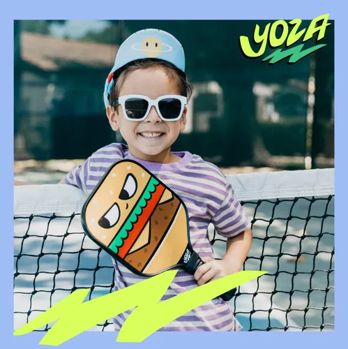 Miniatura 6 de Kids Pickleball Paddle Set of 2 - Includes 2 Pickleball Paddles with 2 Balls, Lightweight, Fiberglass, Better Control, Beginner Racket, Perfect