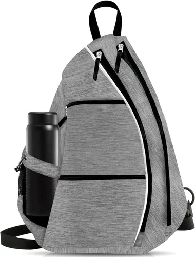 Bolsa de pickleball, bolsa de tenis con doble soporte para raqueta, impermeable, duradera, mochila de tenis grande para guardar pelotas de tenis,