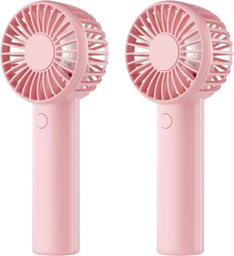 Miniatura 10 de Edvision Mini Ventilador de Mano, Potente Ventilador Personal Portátil de 3 Velocidades, Diseño Bonito y de Bolsillo, Recargable por USB