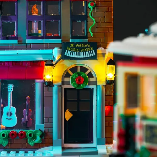 Miniatura 7 de BrickBling Luz LED - Compatible con Lego 10308, idea de regalo - Versión de control remoto