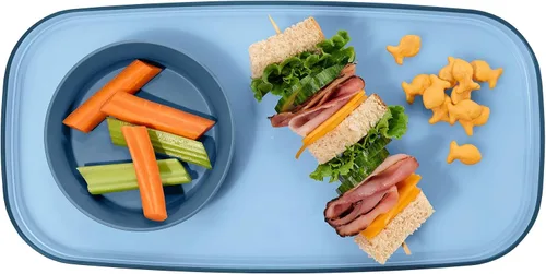 Miniatura 6 de madesmart dipware - Plato pequeño para servir, apilable y extraíble, para salsa, queso, ensalada, aceitunas, apto para lavavajillas y microondas