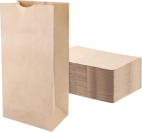 Miniatura 11 de Perfect Stix - Bolsa marrón 2-100 unidades, bolsas de papel marrón de 2 libras - Bolsas marrones - 100 unidades (Paquete de 1)